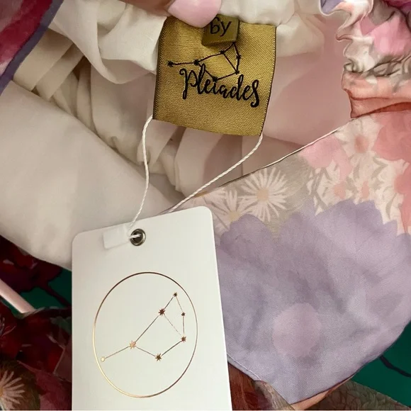 Pleiades Chloe Floral Puff Sleeve Dress - Picture 15 of 15